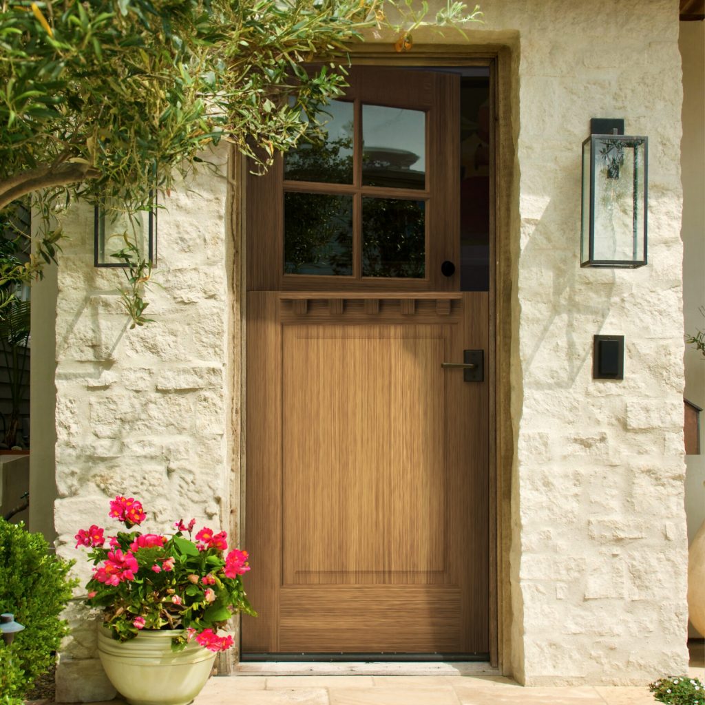Dutch Door open